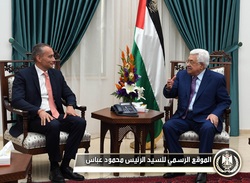 الرئيس يستقبل مبعوث الأمين العام 
للأمم المتحدة في الشرق 
الأوسط