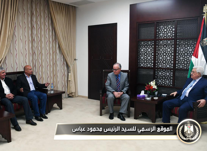 السيد الرئيـس يستقبل سفير إسرائيل 
السابقفي الأمم المتحدة ونائب رئيس بلدية كفار 
سابا