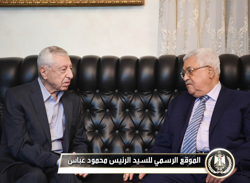 السيد الرئيس يستقبل حواتمة