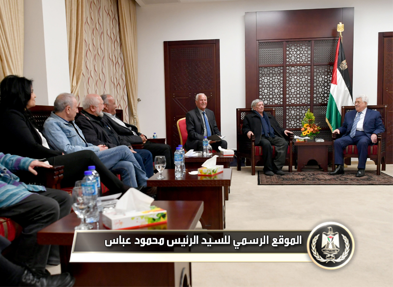 السيد الرئيس يستقبل وفد إدارة منتدى 
الزيتونة الإسرائيلي