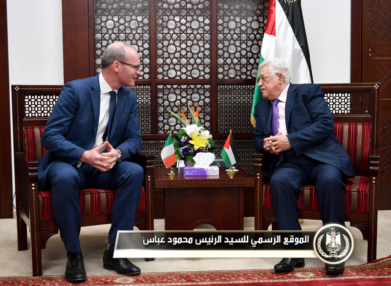 السيد الرئيس يستقبل وزير خارجية 
إيرلندا