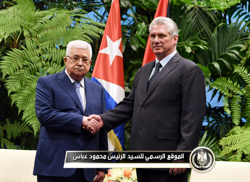 الرئيس الكوبي يعلن عن زيادة عدد المنح 
الدراسيةلطلبة فلسطين إلى مئتي منحة موزعة على أربع 
سنوات