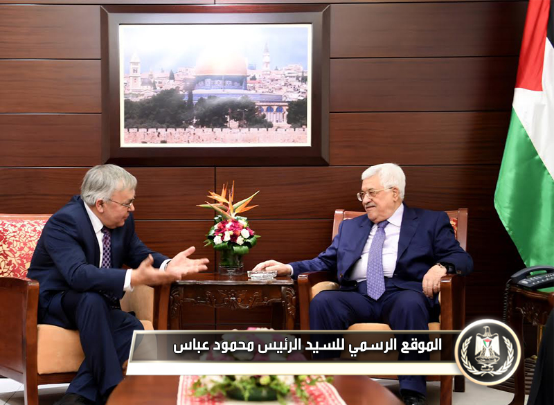 السيد الرئيس يستقبل المبعوث الروسي 
لعملية السلامفي الشرق الأوسط سيرجي 
فيرشنين.
