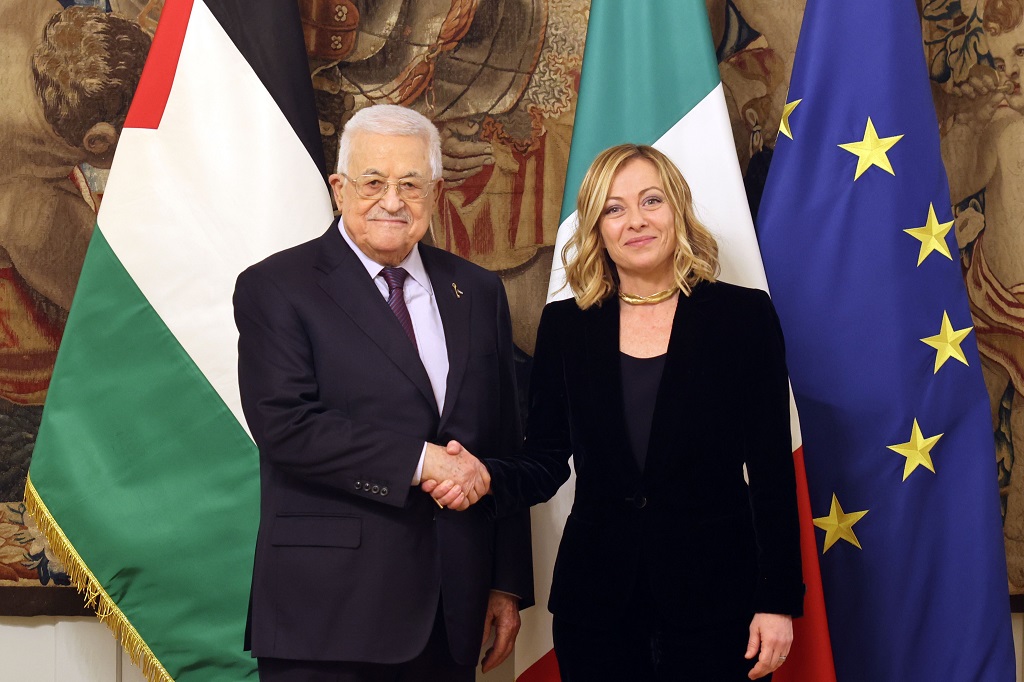 الرئيس يجتمع مع رئيسة وزراء إيطاليا