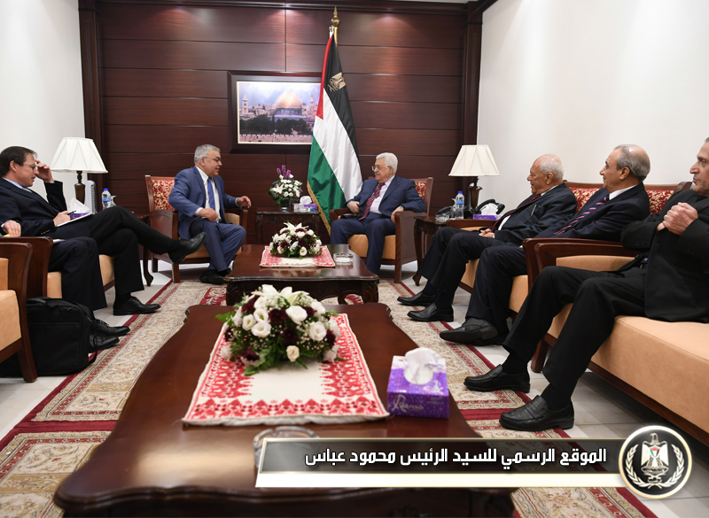 السيد الرئيس يستقبل المبعوث الروسي الخاص 
بالشرق الأوسط