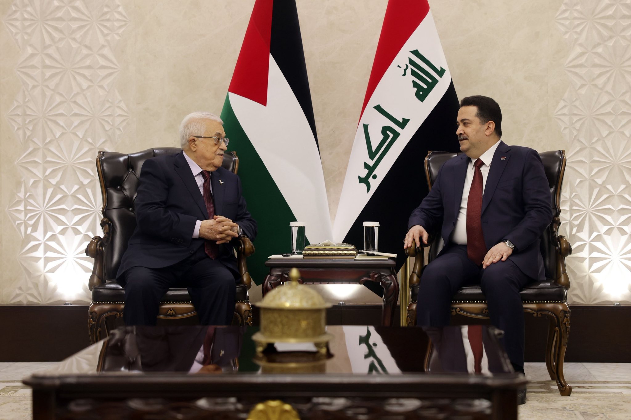 الرئيس يجتمع مع رئيس الوزراء العراقي