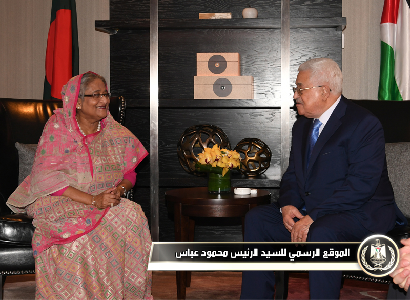 السيد الرئيس يعقد جلسة مباحثات مع رئيسة 
وزراء بنغلادش