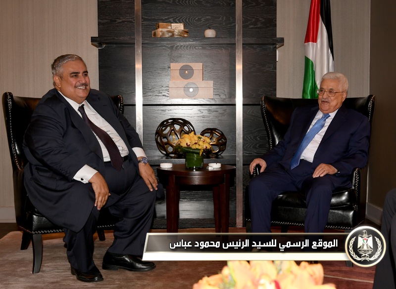 السيد الرئيس يستقبل وزير خارجية 
البحرين