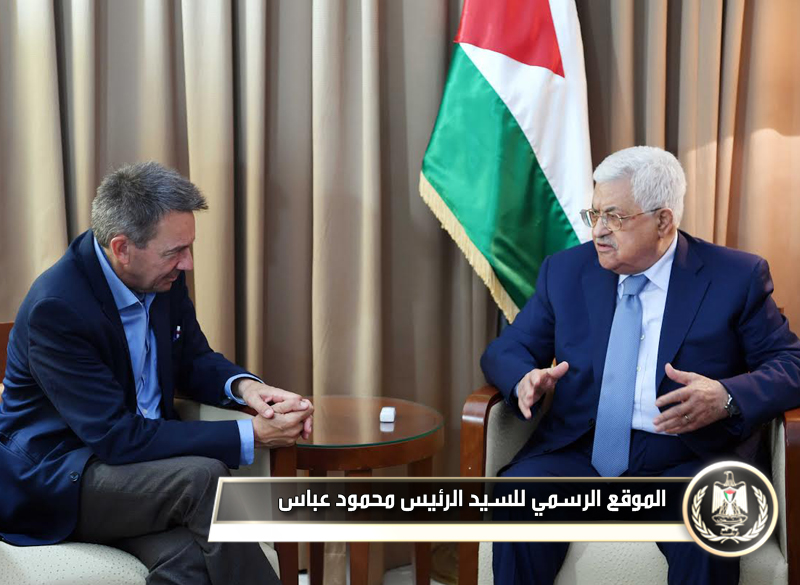 السيد الرئيس يلتقي رئيس اللجنة الدولية 
للصليب الأحمر لبحث أوضاع 
الأسرى