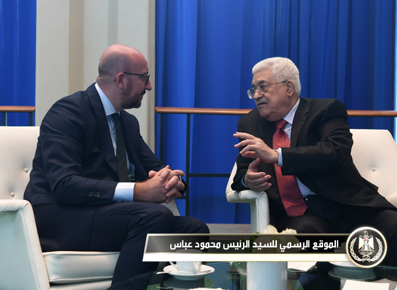 السيد الرئيس يلتقي رئيس وزراء 
بلجيكا