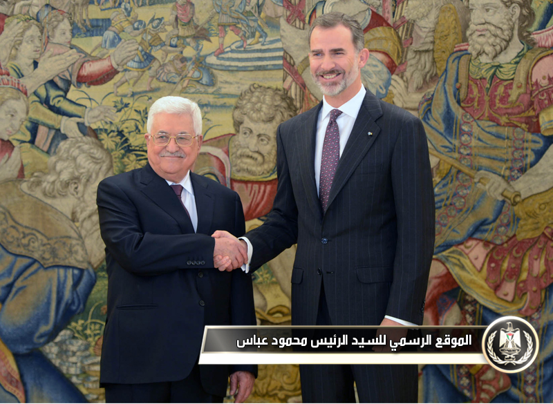 في كلمة على مأدبة غداء أقامها على شرفه ملك إسبانيا: السيد الرئيس 
يجدد التزامه بالسلام العادل