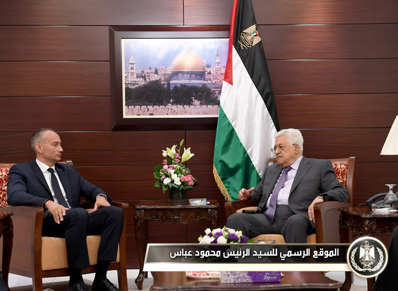 السيد الرئيس يستقبل مبعوث الأمين العام 
للأمم المتحدة.