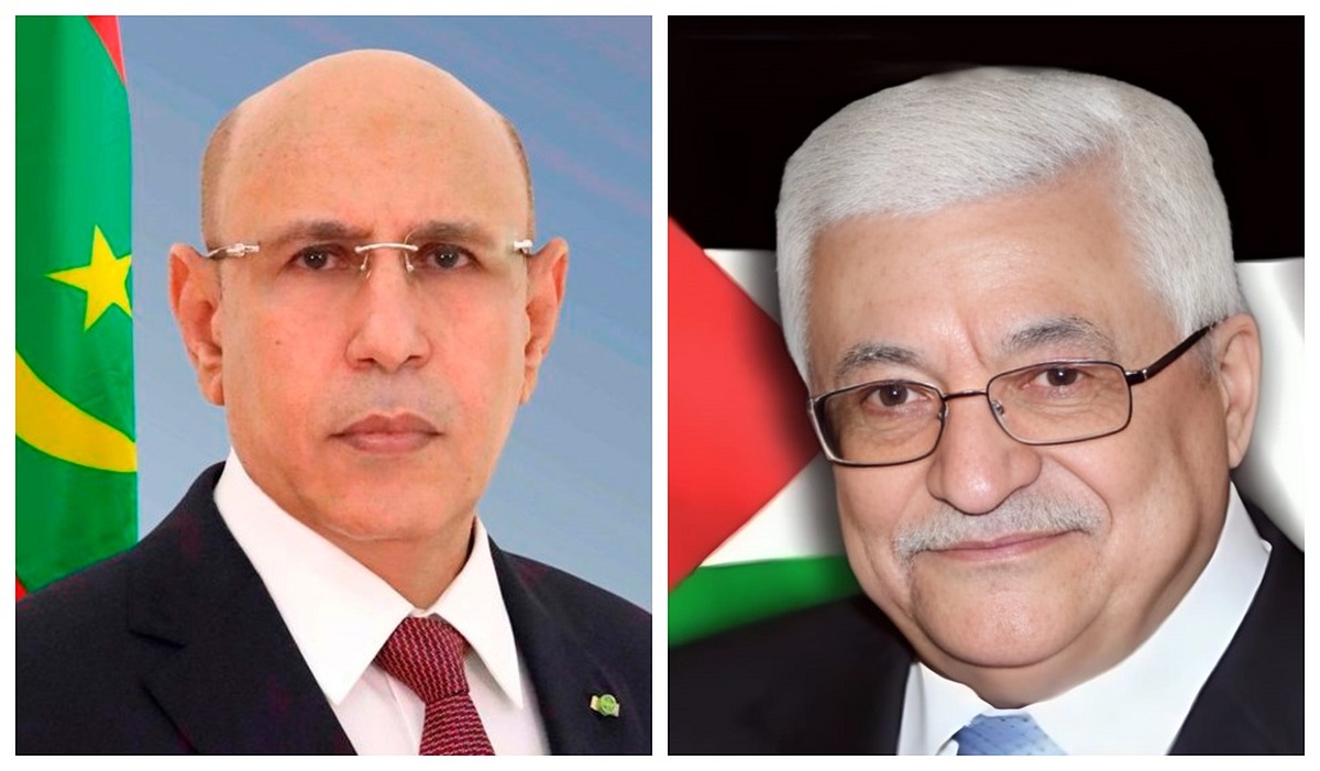 الرئيس يلتقي مع نظيره الموريتاني
