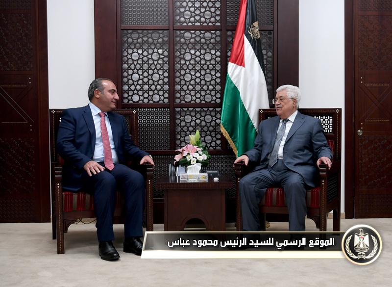 السيد الرئيس يستقبل وفدا أردنيا 
برئاسة أمين عمان 
الكبرى