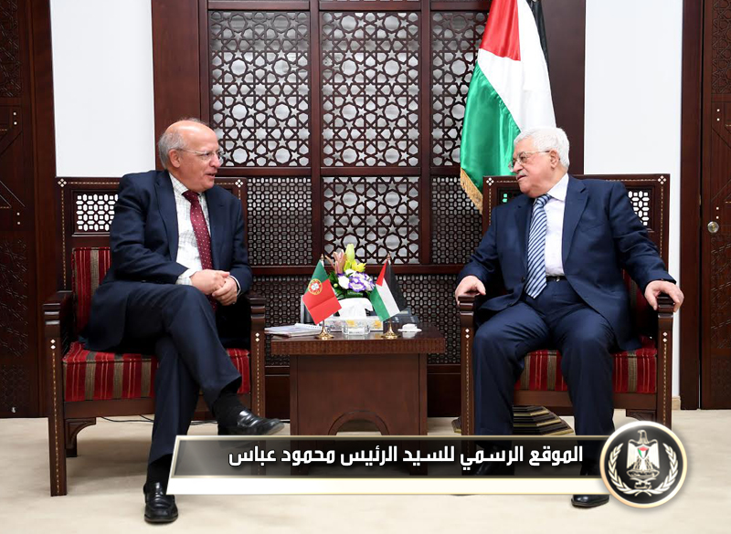 السـيد الـرئيس يستقبل  وزير خارجية 
البرتغال السيد اوغوستو سانتوس سيلفا والوفد المرافق 
له.