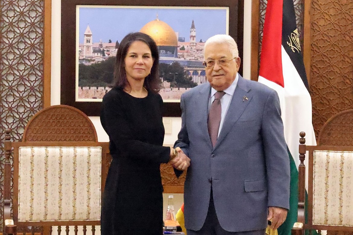 الرئيس يستقبل وزيرة خارجية ألمانيا