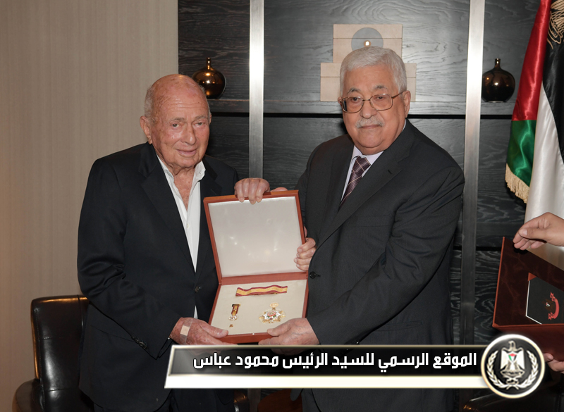 السيد الرئيس يستقبل رئيس منتدى دعم 
السلام في الشرق الأوسط