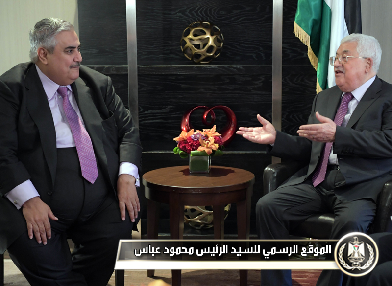 السيد الرئيس يستقبل وزير خارجية 
البحرين