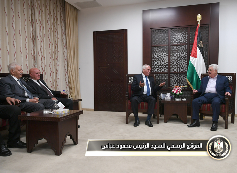 السيد الرئيس يستقبل وفد لجنة الوفاق 
العربية في إسرائيل