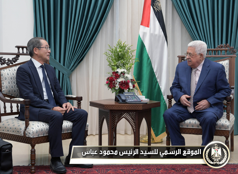 السيد الرئيس يستقبل المبعوث الياباني للشرق الأوسط