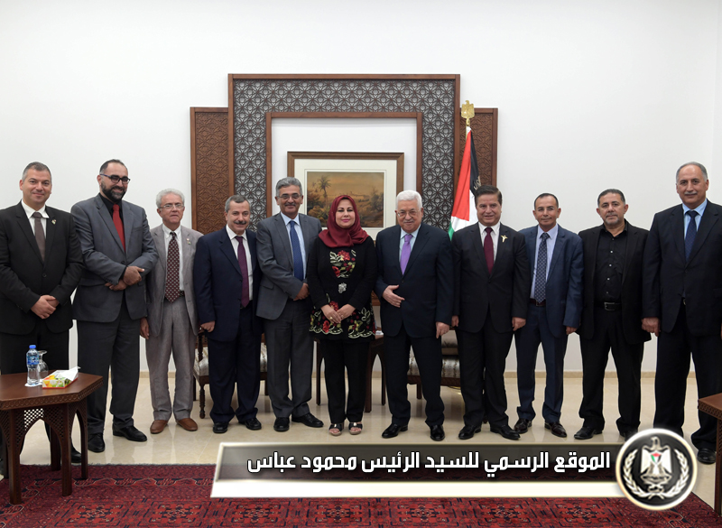 السيد الرئيس يستقبل وفد المؤتمر العلمي 
الطبي السابع