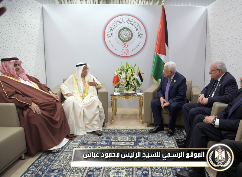 الرئيس يجتمع مع نائب رئيس 
مجلس الوزراء البحريني