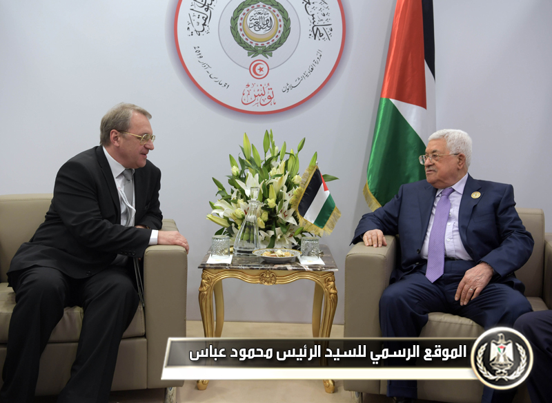 الرئيس يجتمع مع المبعوث الخاص 
للرئيس الروسي