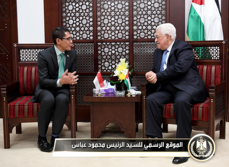  السيد الرئيس يستقبل وزير الدولة 
السنغافوري للشؤون الخارجية محمد ماليكي 
عثمان.